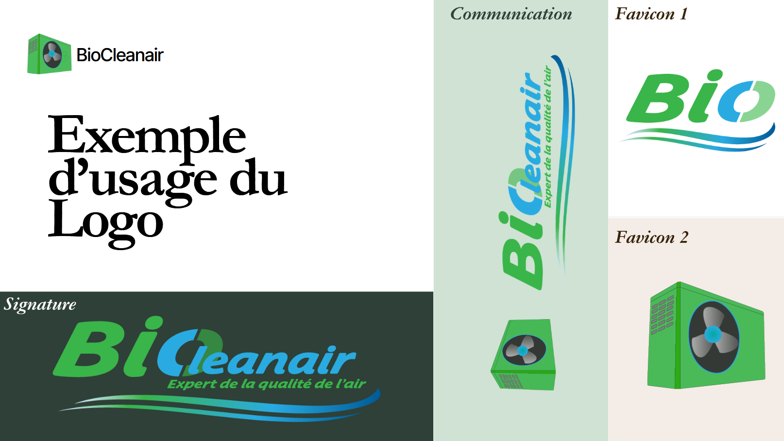 BioCleanair logo visual 2